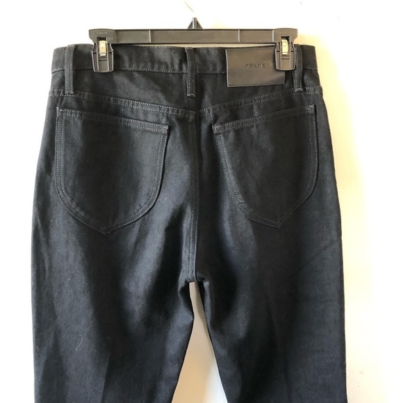 Frame Black Le Italien High Waist Straight Leg Jeans 28 - Picture 8 of 13